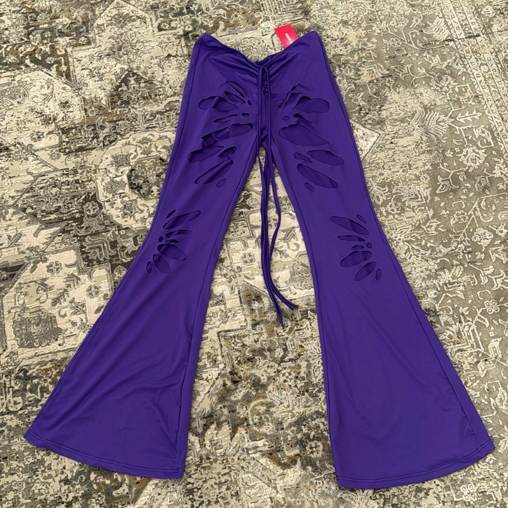 Butterfly Cut Out Pants